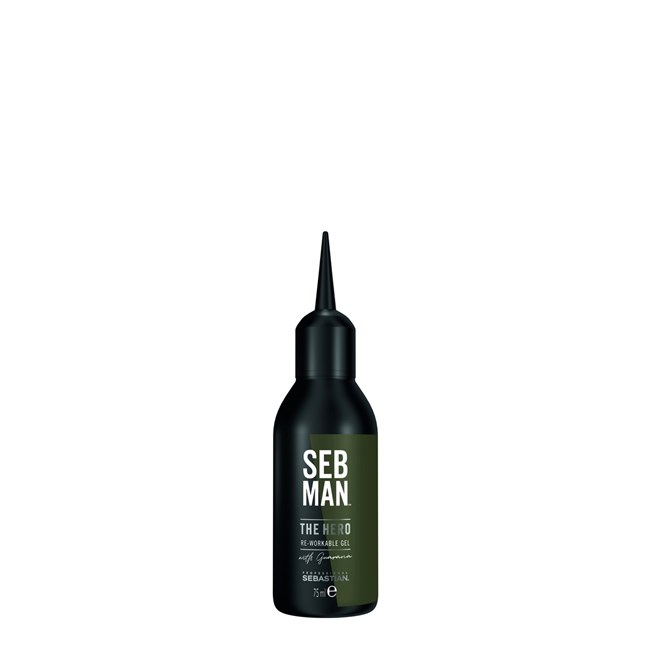 RE-WORKABLE HAIR GEL "THE HERO" BY SEB MAN