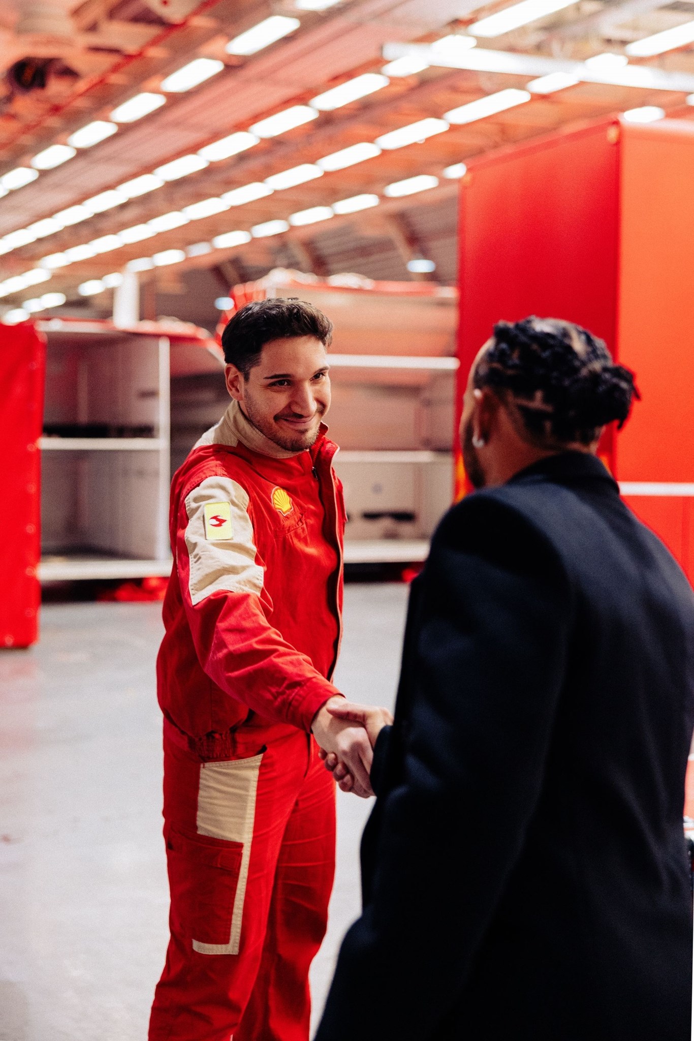 Lewis Hamilton ferrari maranello