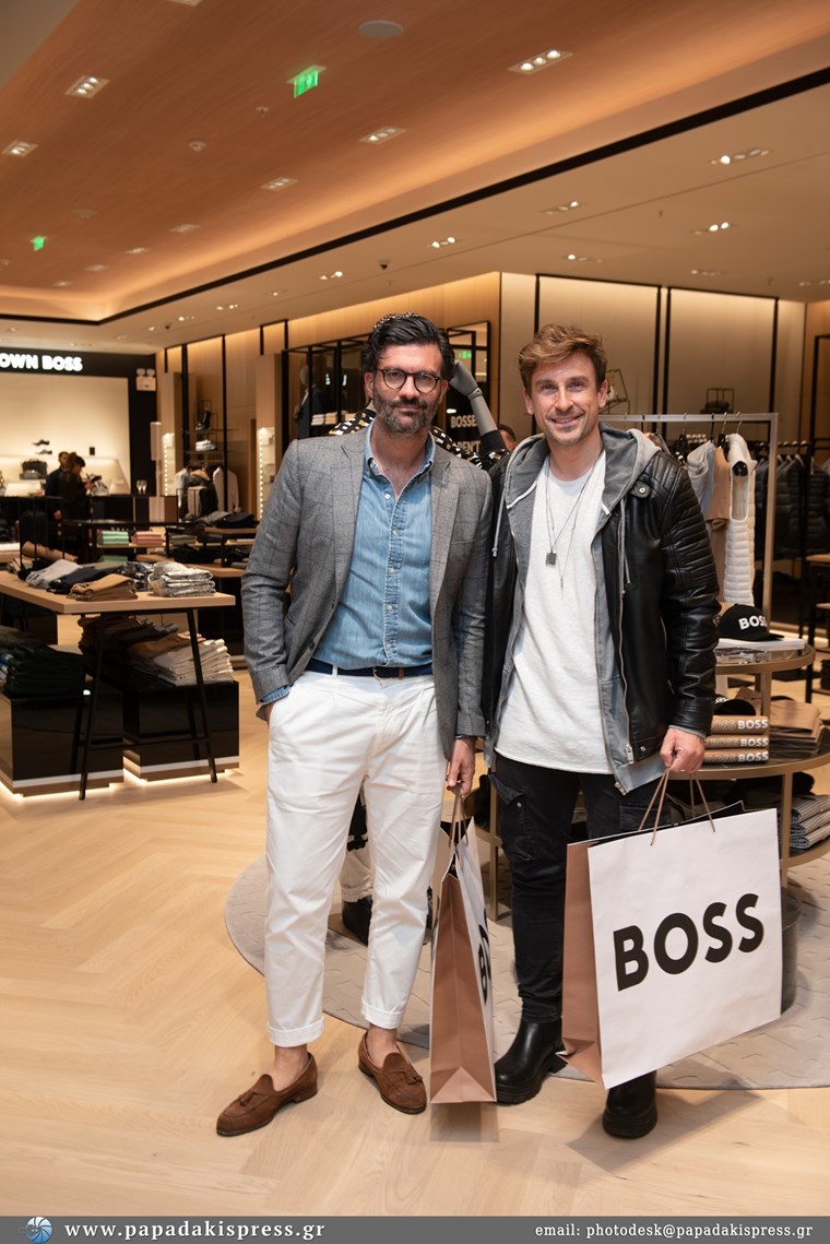 Το opening event του νέου Hugo Boss store στο Golden Hall