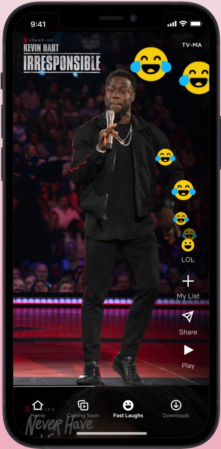 Fast Laughs: Η απάντηση του Netflix στο TikTok