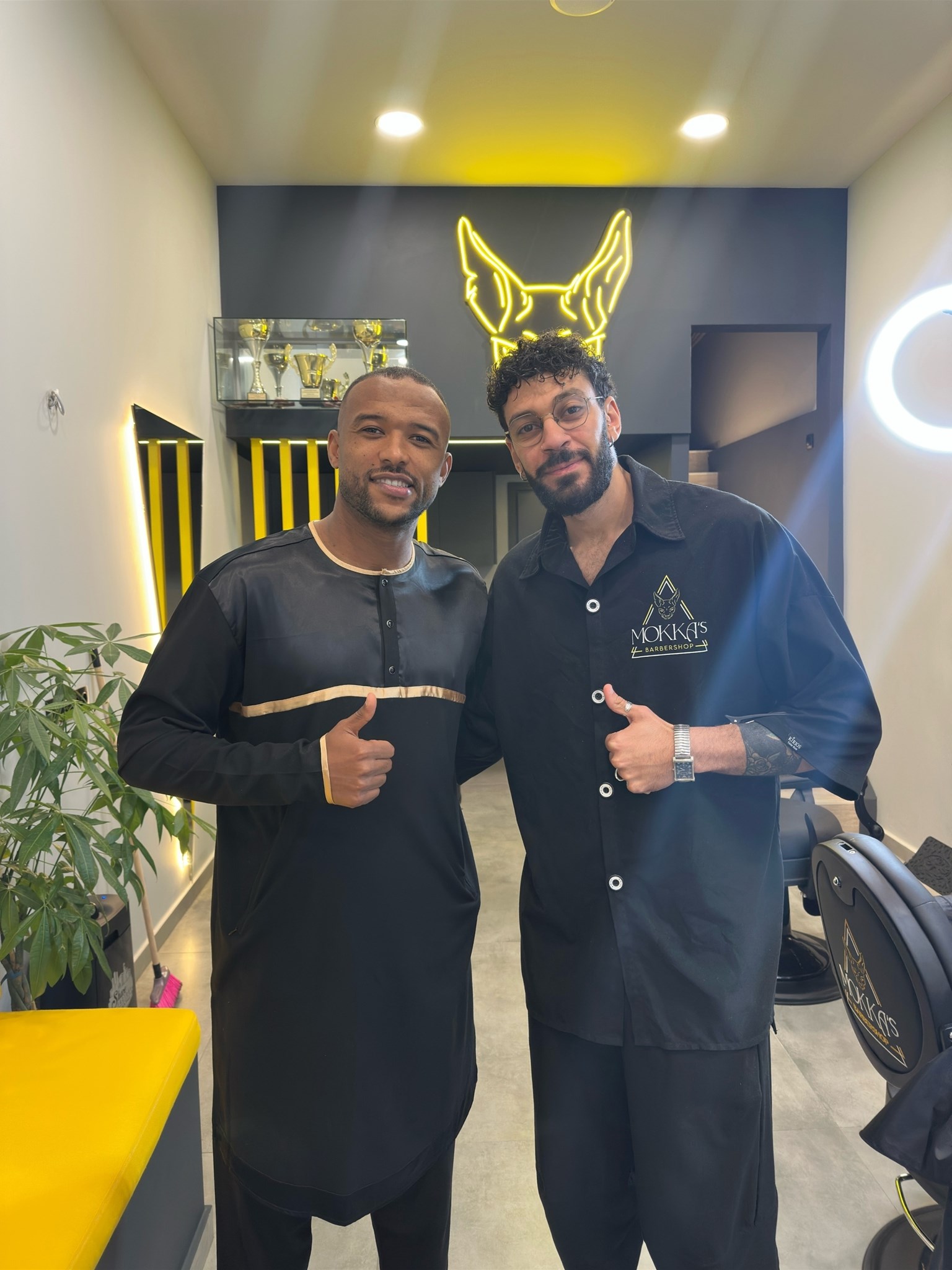 Ο Μόκκα Χασανίν με τον Ελ Κααμπί