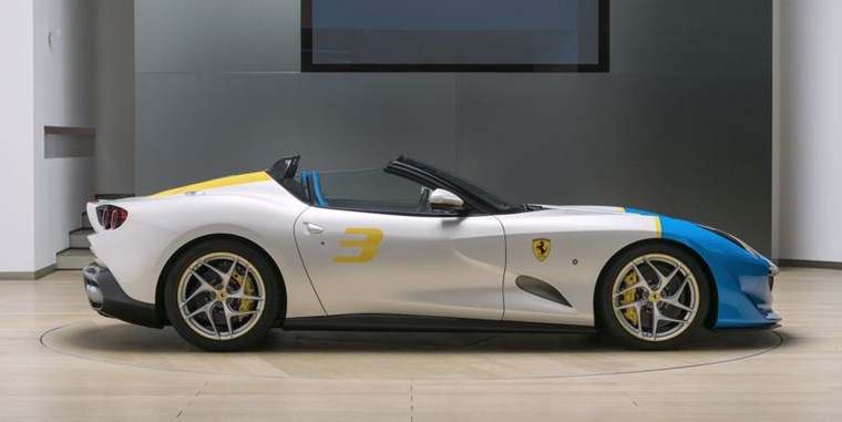 Ferrari SP3JC, μοναδική, κυριολεκτικά, στο είδος της