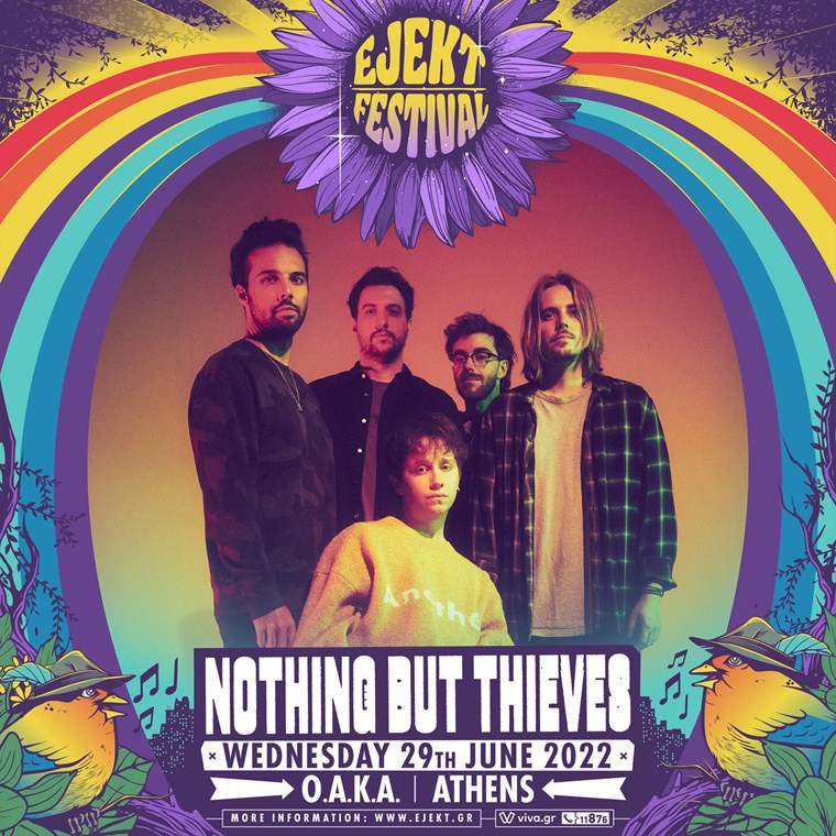 Οι Nothing But Thieves έρχονται στο Ejekt Festival 2022