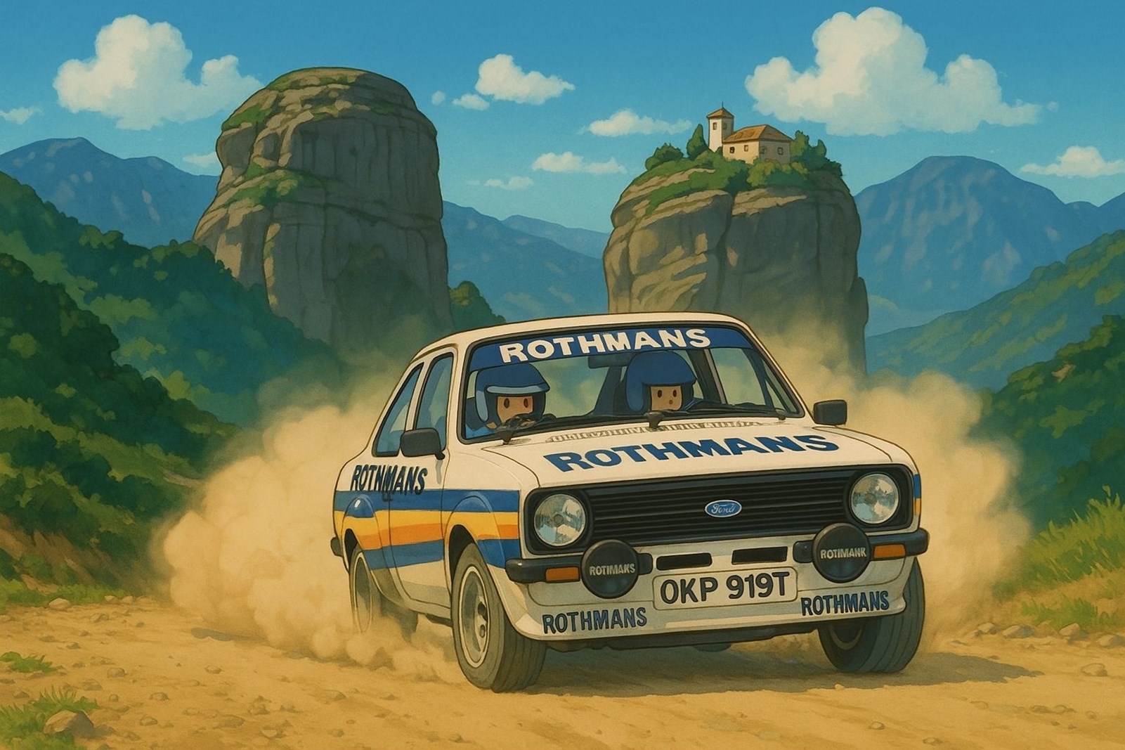 Ari Vatanen Μετέωρα Ράλι Ακρόπολις