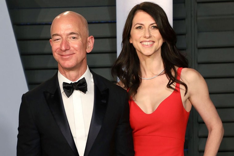 JEFF AND MACKENZIE BEZOS