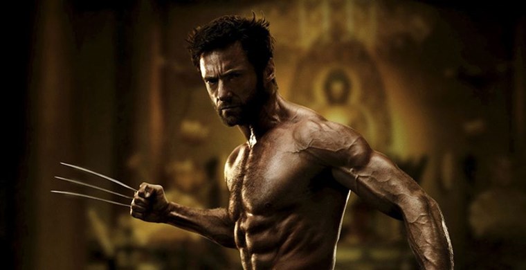 Hugh Jackman six pack