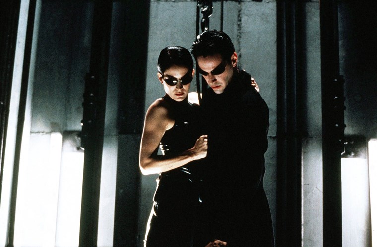 Keanu Reeves Matrix Carrie Ann Moss 2