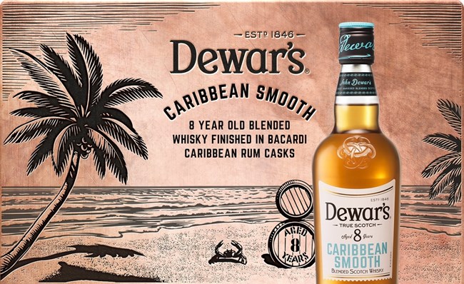 Dewar’s 8 years old Caribbean smooth