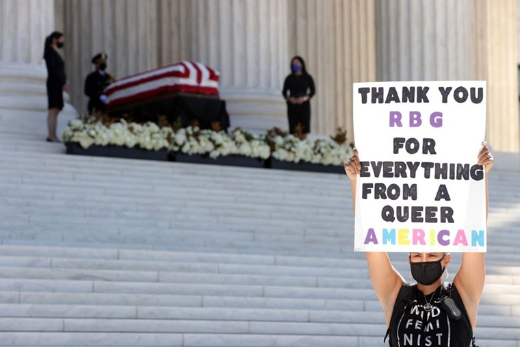 Φωτογραφίες από την κηδεία της Ruth Bader Ginsburg 9
