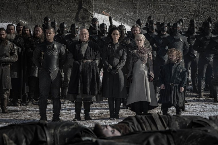 Η κηδεία στο Winterfell Game of Thrones S08E04