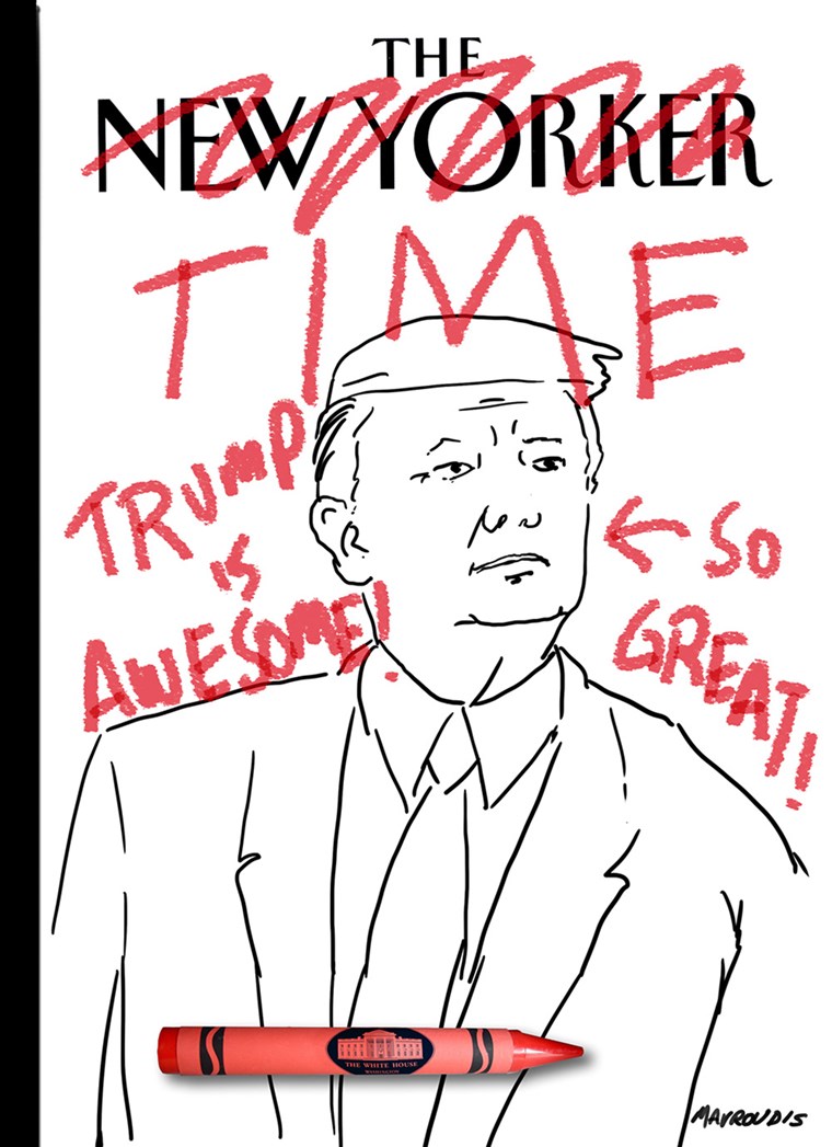 John Mavroudis, ο τύπος που σχεδιάζει τα εξώφυλλα του New Yorker είναι Έλληνας