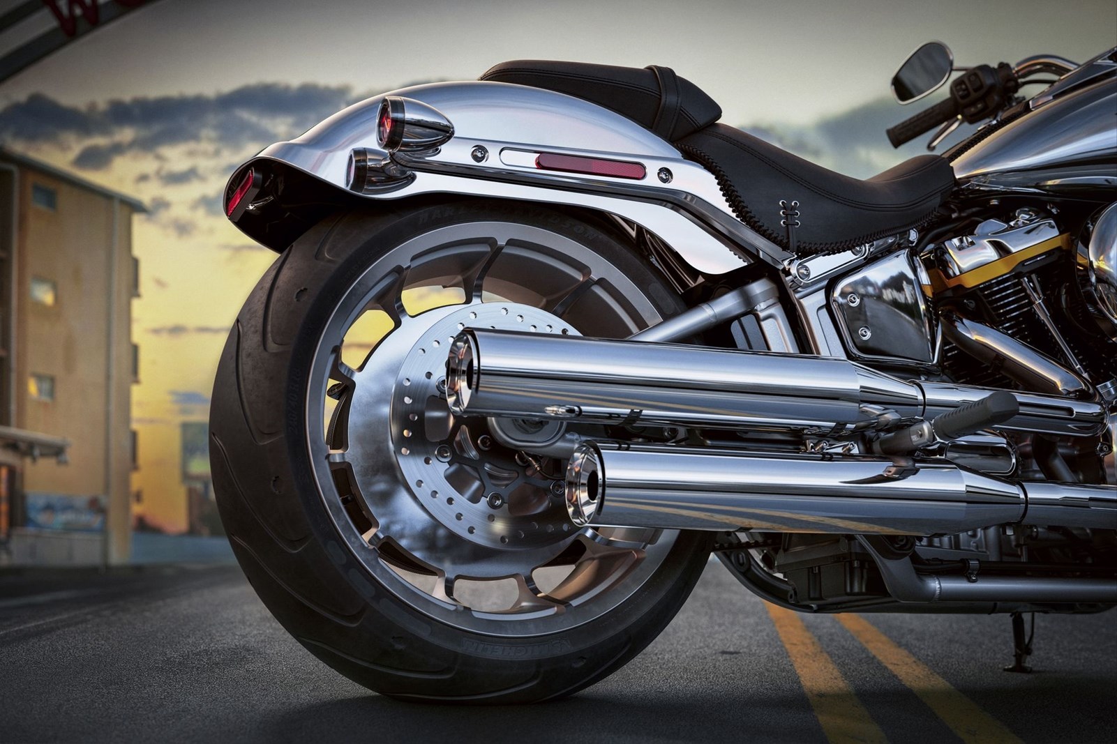 Harley-Davidson Fat Boy Gray Ghost
