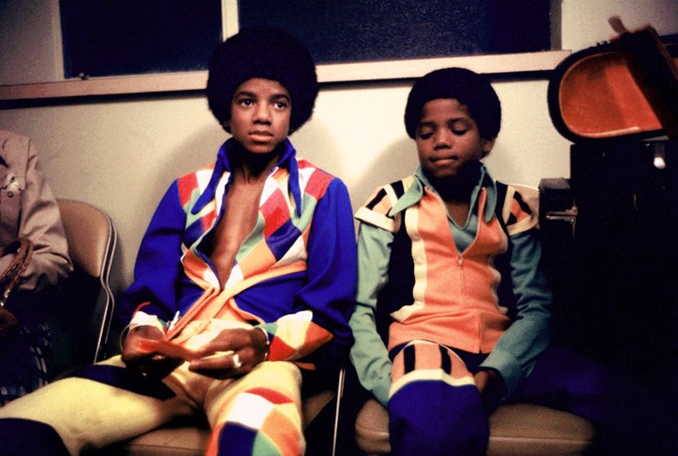 Michael Jackson backstage