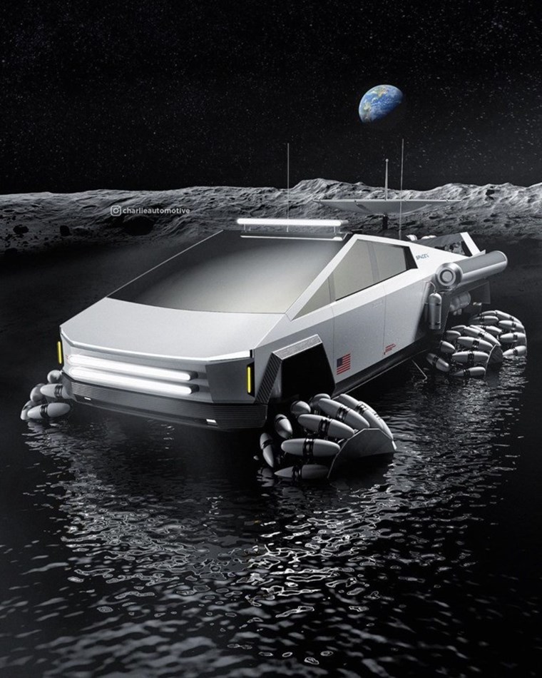 NASA x Tesla Cybertruck, το απόλυτο διαστημικό concept