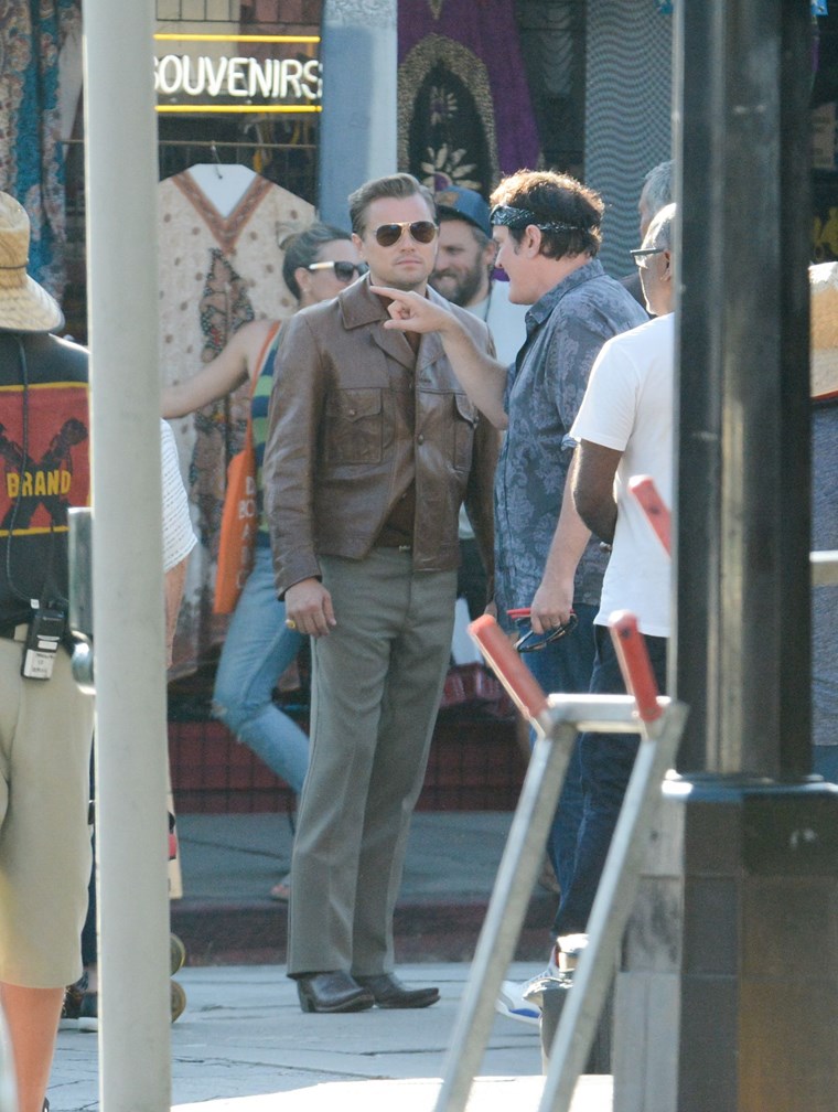 Tarantino Brat Pitt Once Upon a Time in Hollywood