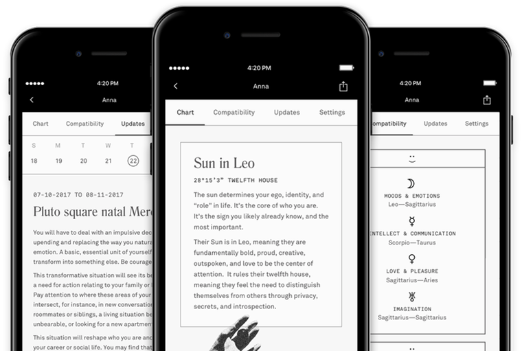 Co-Star, το app που φέρνει την αστρολογία στον 21ο αιώνα