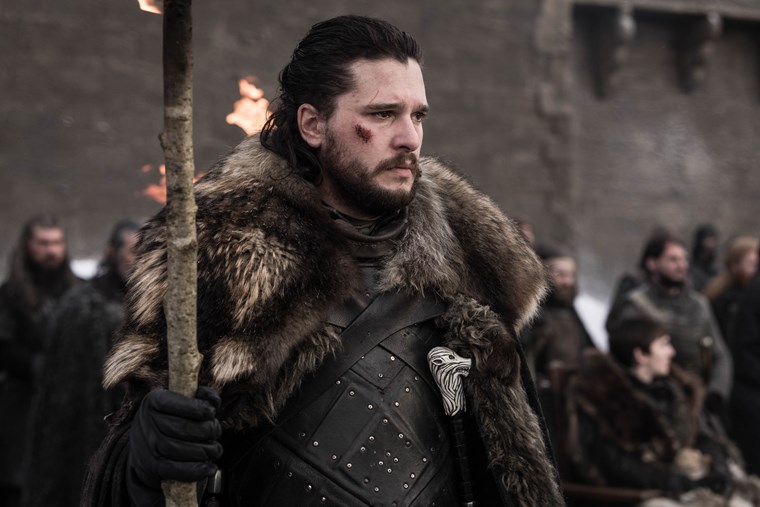 Jon Snow Η κηδεία στο Winterfell Game of Thrones S08E04