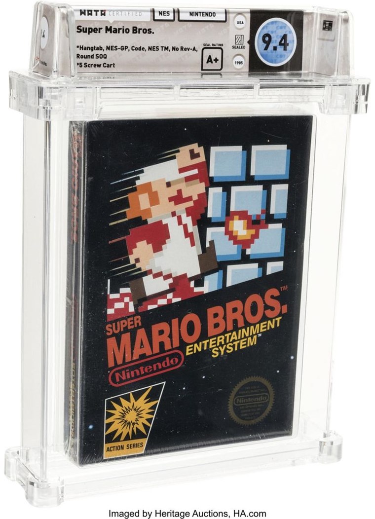 Ένα αντίγραφο του Super Mario πουλήθηκε για €100.000