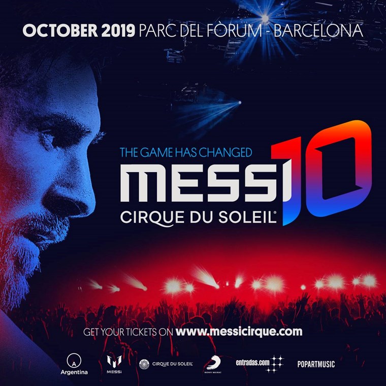 Ο Messi θα είναι ο πρωταγωνιστής της νέας παράστασης του Cirque du Soleil