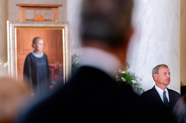Φωτογραφίες από την κηδεία της Ruth Bader Ginsburg 11