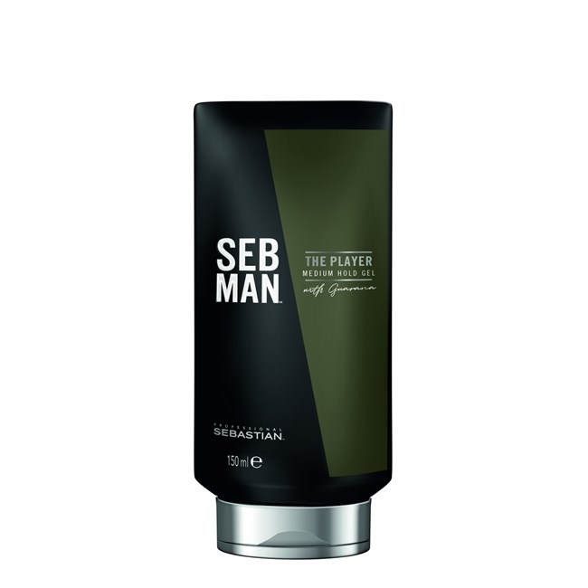 MEDIUM HOLD HAIR GEL "THE PLAYER" BY SEB MAN