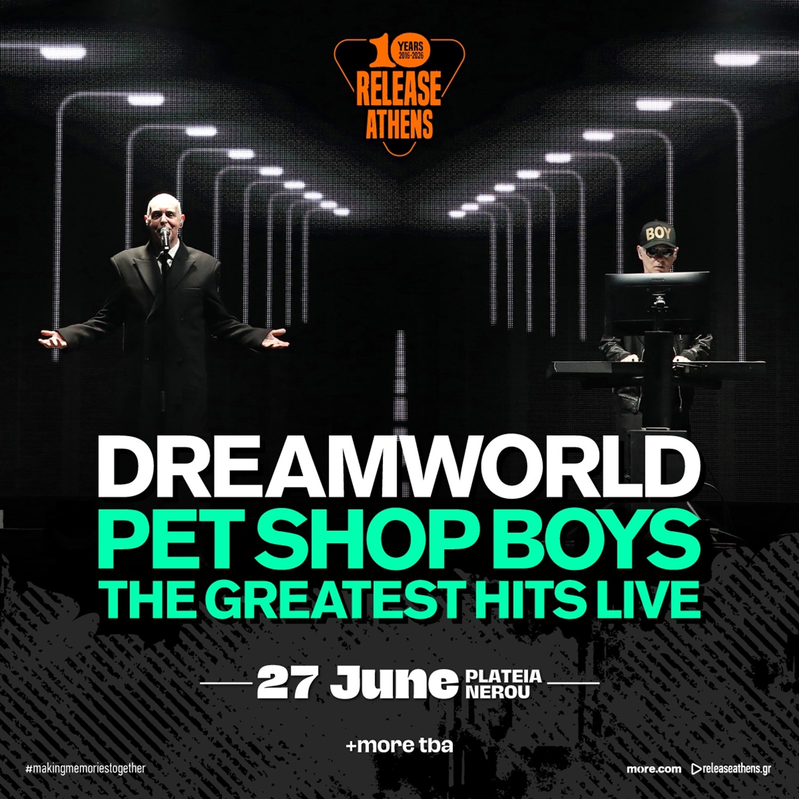Οι Pet Shop Boys έρχονται στο Release Athens 2026