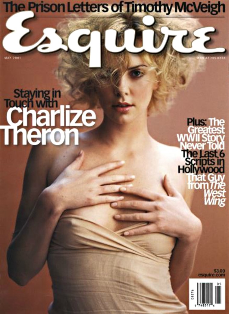 2001 Charlize Theron cover