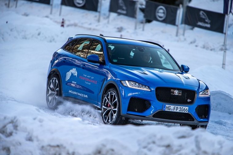 H off-road πολυτέλεια της Jaguar F-Pace