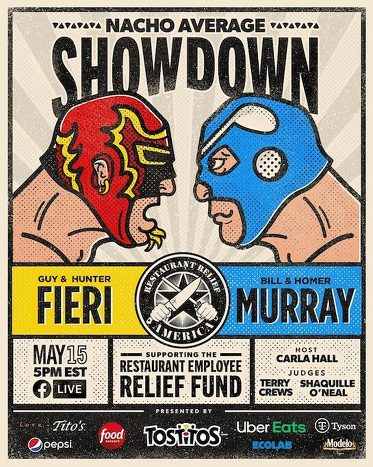 Bill Murray vs Guy Fieri, η απόλυτη nachos αναμέτρηση
