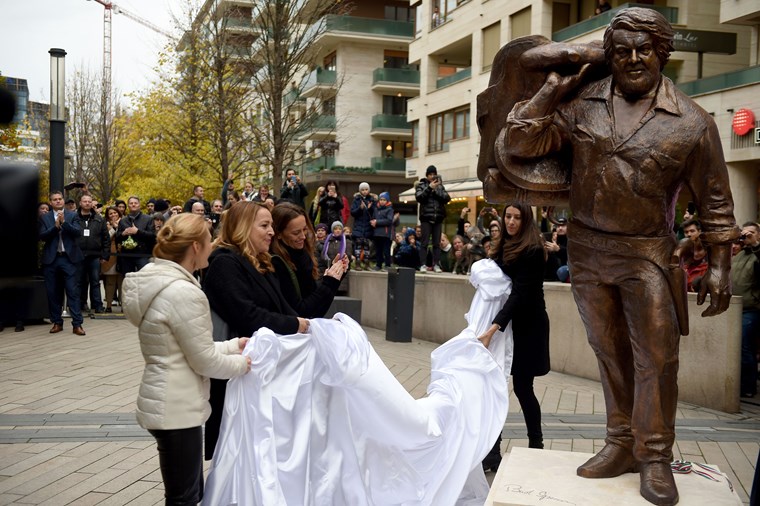 Bud Spencer άγαλμα Βουδαπέστη