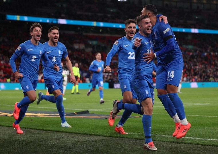 Αγγλία Ελλάδα 1-2 Nations League