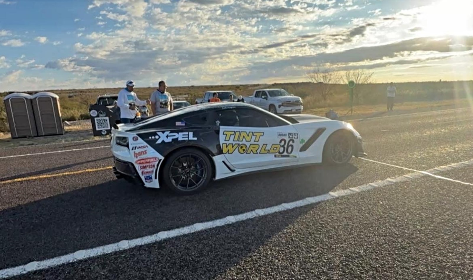 Corvette ZR1 πήγαινε τόσο γρήγορα που έλιωσε το πίσω μέρος της