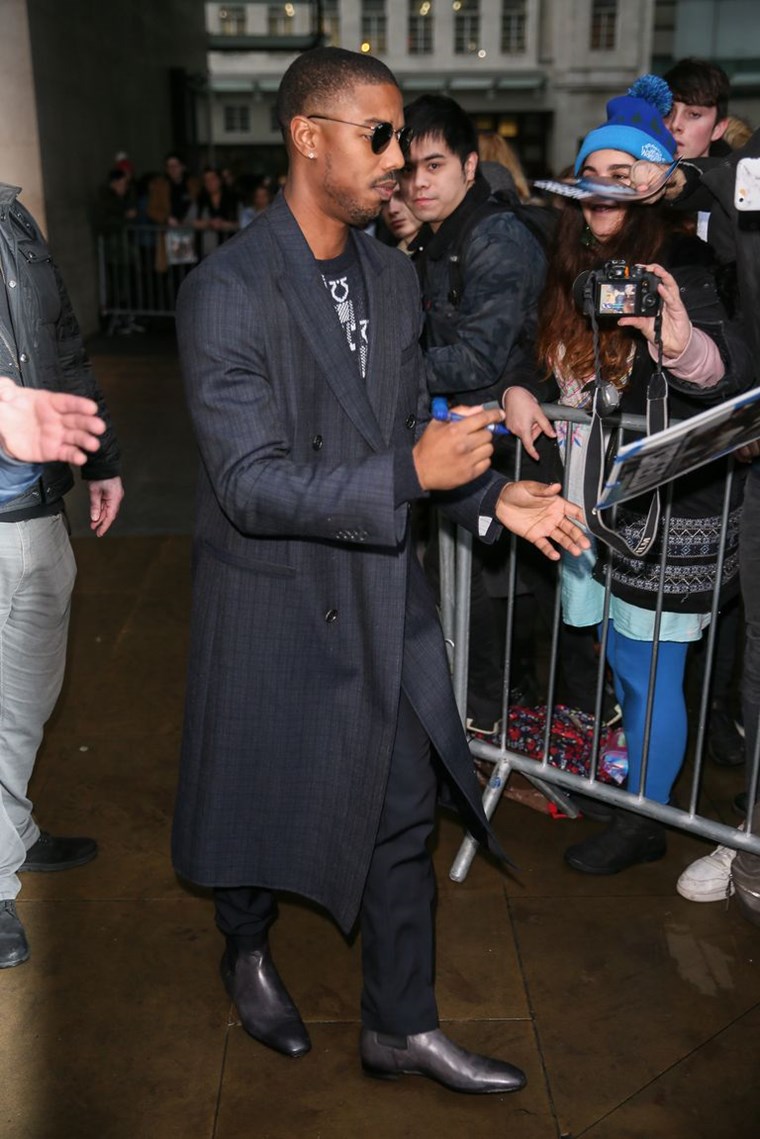 Το παλτό του Michael B. Jordan είναι ό,τι πιο κομψό είδαμε σήμερα
