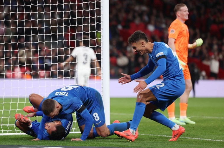 Αγγλία Ελλάδα 1-2 Nations League