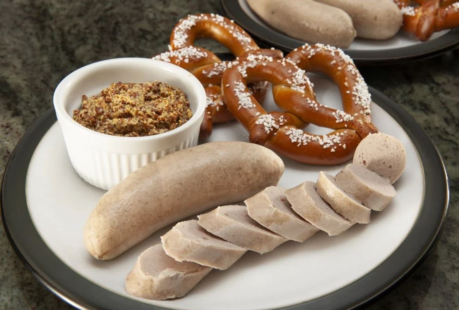 Weisswurst λουκάνικα