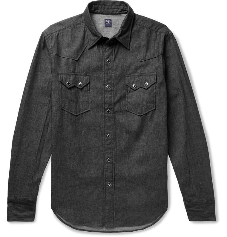 Denim Western Shirt