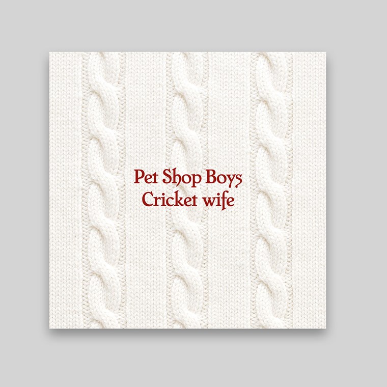 COVER OF "CRICKET WIFE" BY PET SHOP BOYS