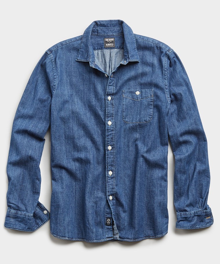 Indigo Denim Button Down