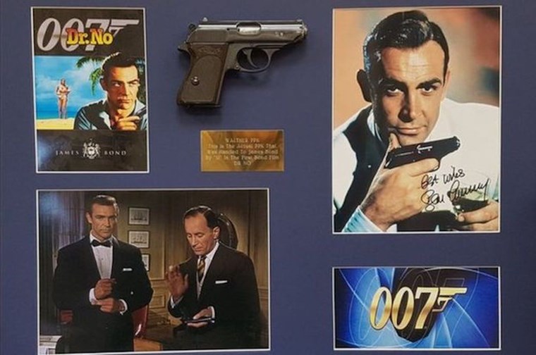 Το πρώτο περίστροφο του James Bond βγαίνει στο σφυρί