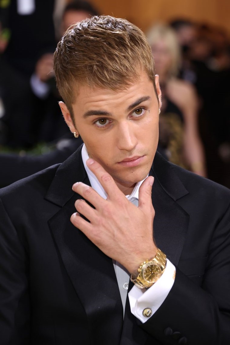 Ο Justin Bieber και το χρυσό Rolex του στο Met Gala