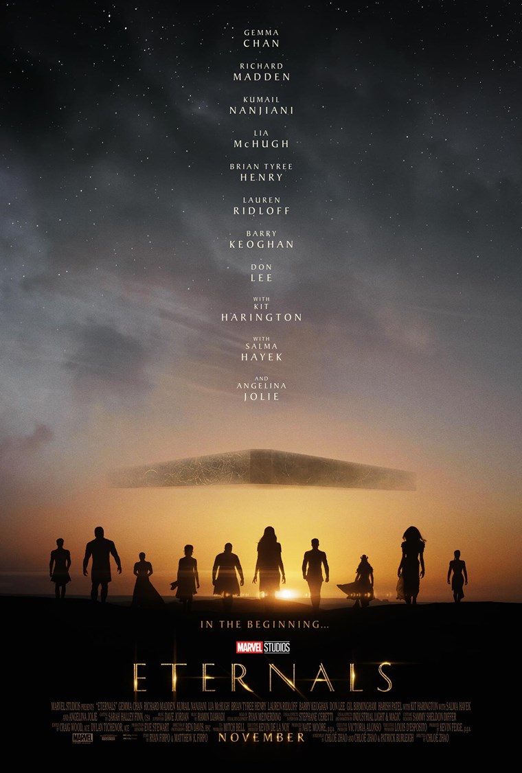 Teaser και poster για το Eternals της Marvel