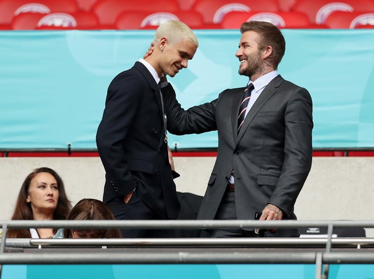 Romeo Beckham, εις το όνομα του πατρός
