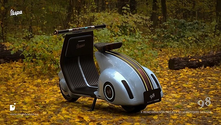 Σχεδιάζοντας τη Vespa του μέλλοντος