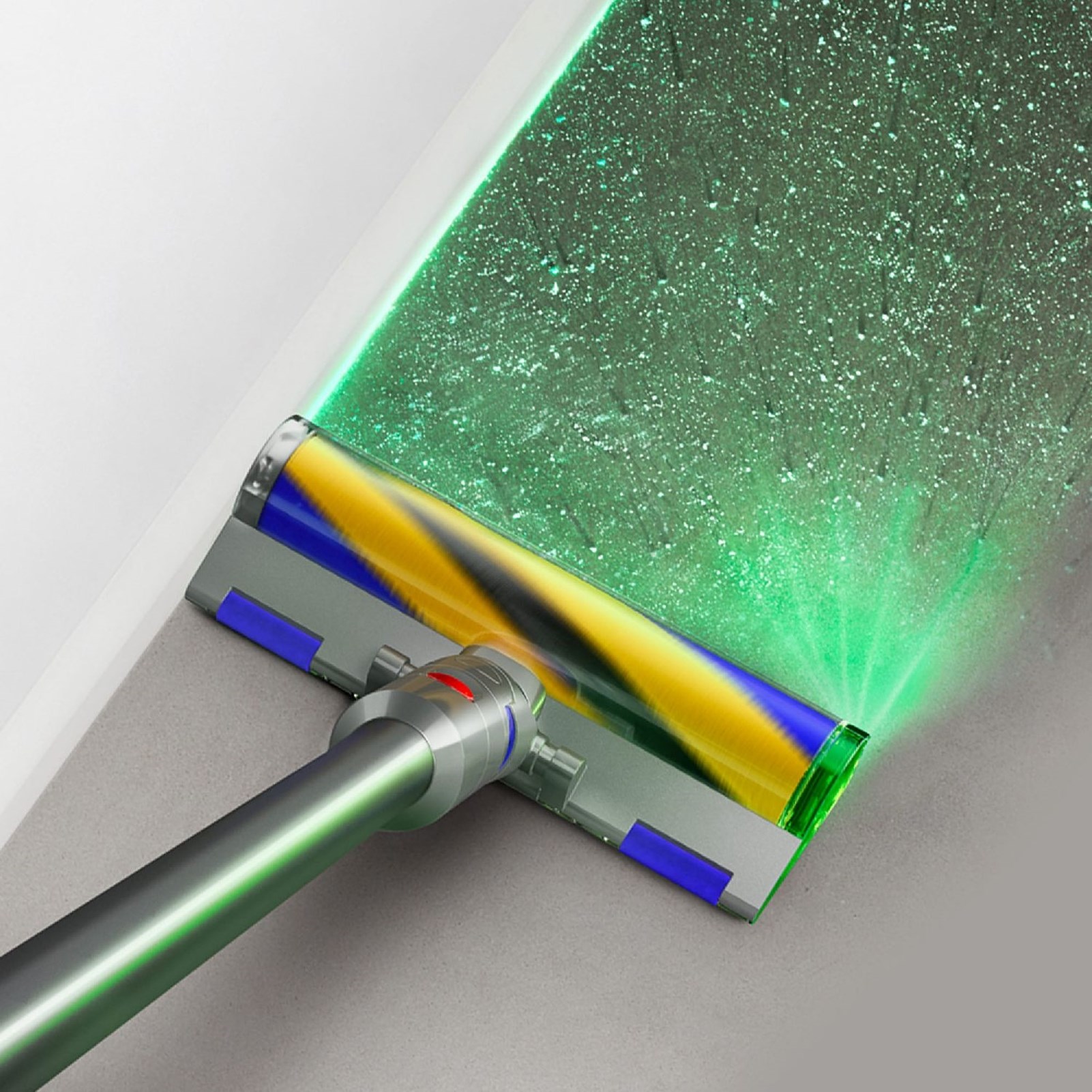 Αυτή η σκούπα βλέπει την αόρατη σκόνη μέσω λέιζερ