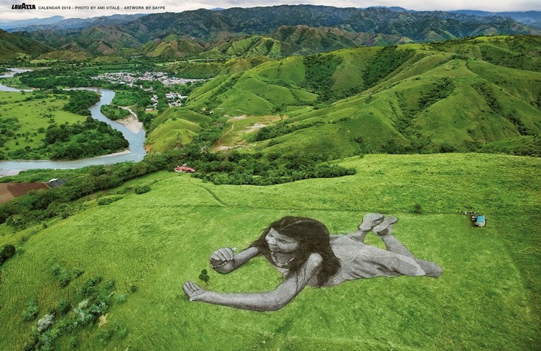 Η φύση ως τέχνη στο Ημερολόγιο του 2019 της Lavazza "Good to Earth"