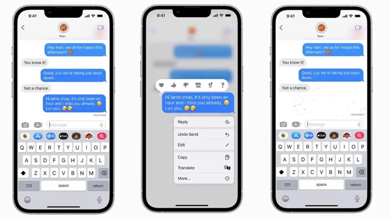 iPhone - Unsend