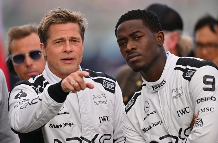 Brad Pitt Damson Idris