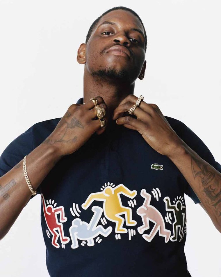 Τα γκράφιτι του Keith Haring στα πόλο μπλουζάκια της Lacoste