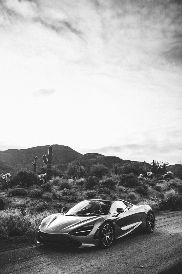 McLaren 720S Spider, χάρμα οφθαλμών