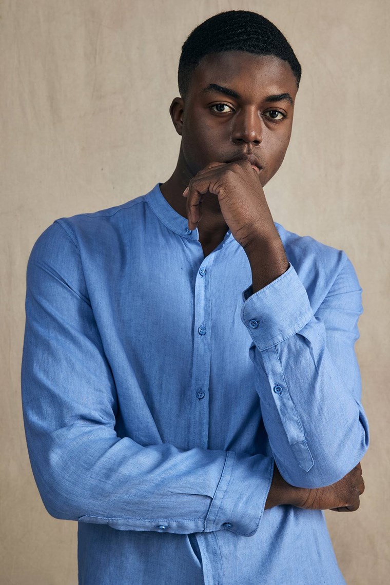 MODEL WEARING "DIRTY LAUNDRY" CLOTHES